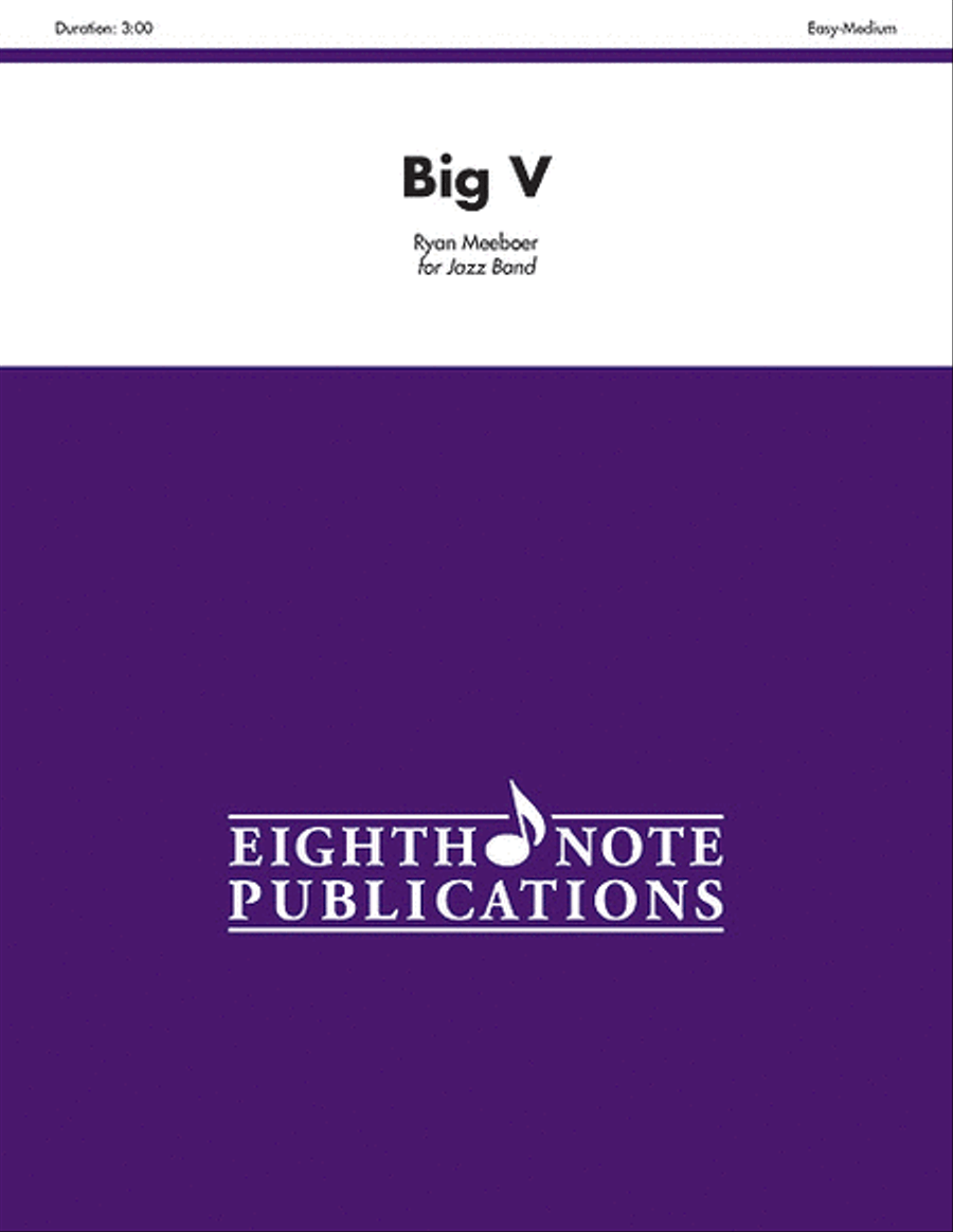 Big V Big V Jazz Ensemble scores gallery preview page 1