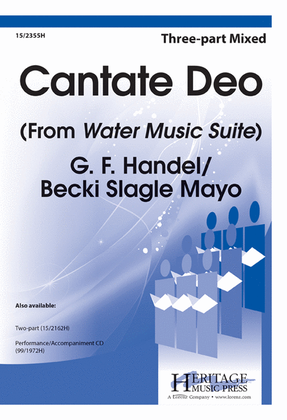 Cantate Deo (from Water Music Suite)