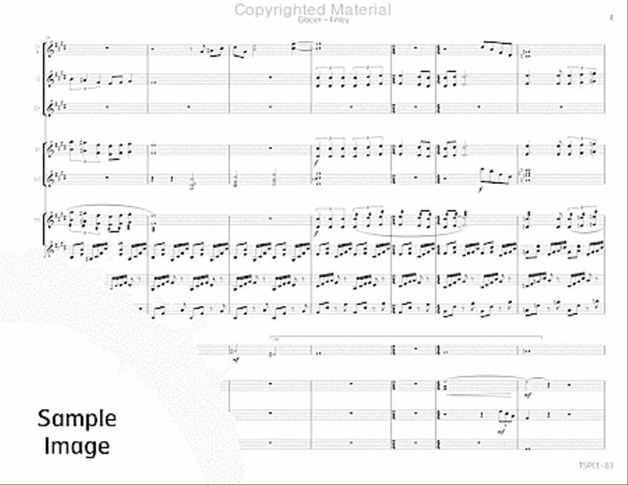 Glacier Percussion Ensemble scores gallery preview page 8
