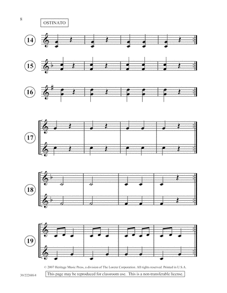 One-A-Day Warm-Ups for Orff Instruments