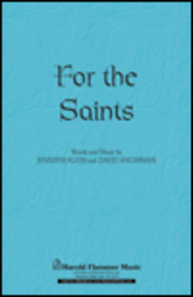 Book cover for For the Saints