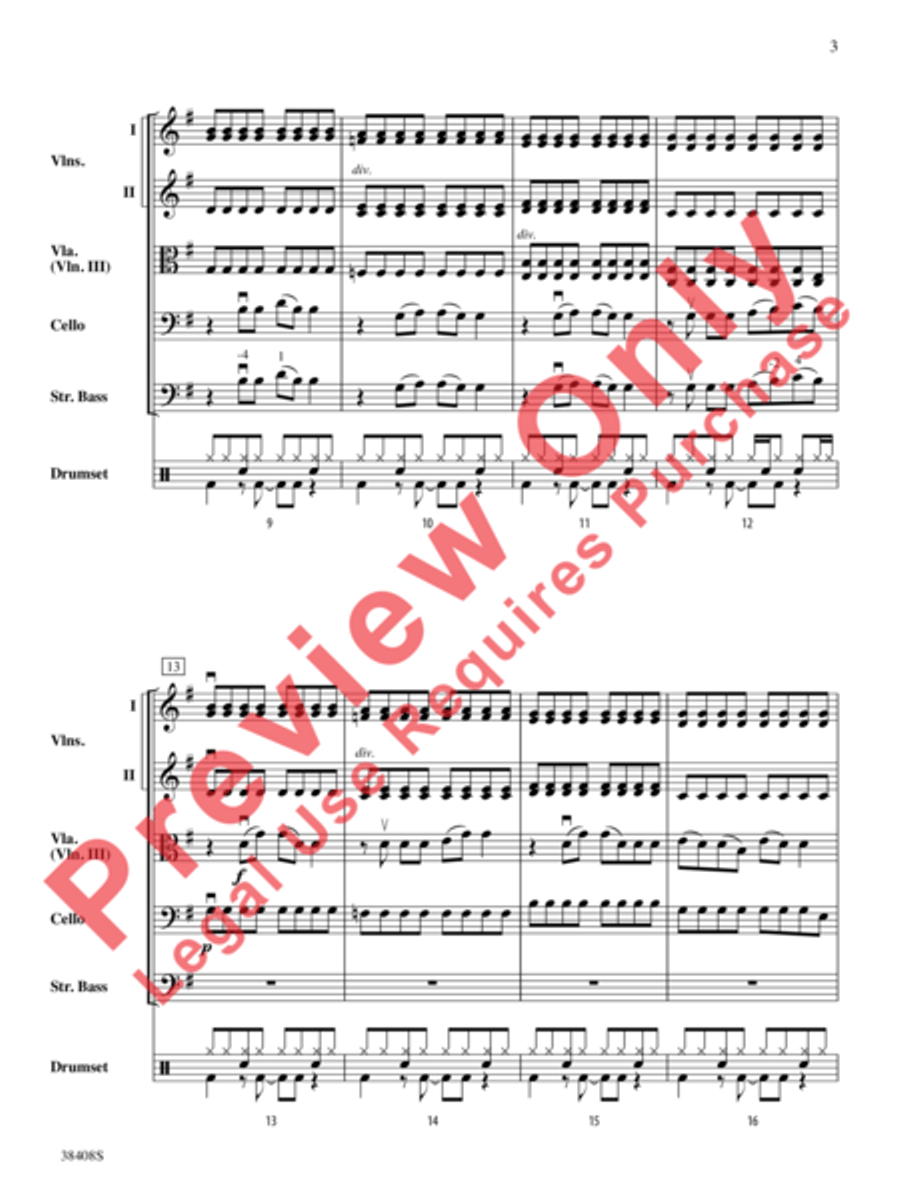 Firework String Orchestra scores gallery preview page 4