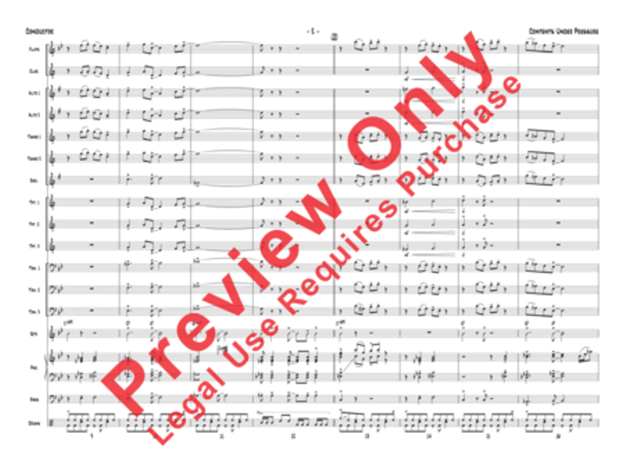 Contents Under Pressure Jazz Ensemble scores gallery preview page 5