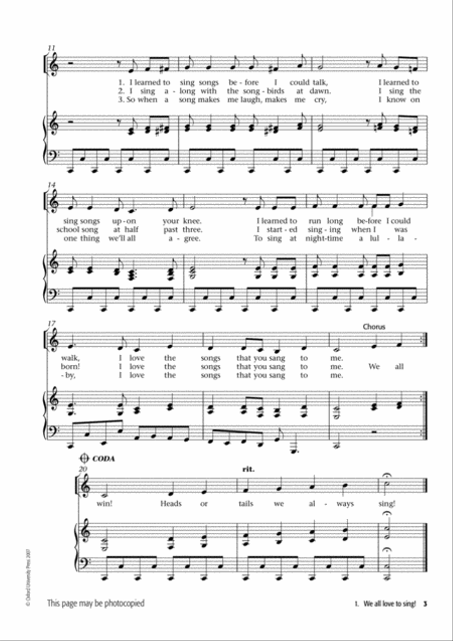 Junior Voiceworks 2 Unison Choir scores gallery preview page 18