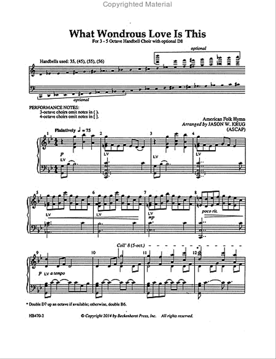 Fanfare of Praise - full score - 4-5 octaves 5-Octaves scores gallery preview page 2