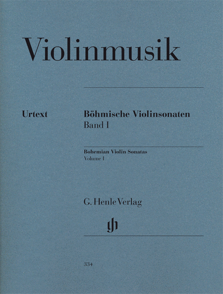 Bohemian Violin Sonatas: volume I (with Basso Continuo part)