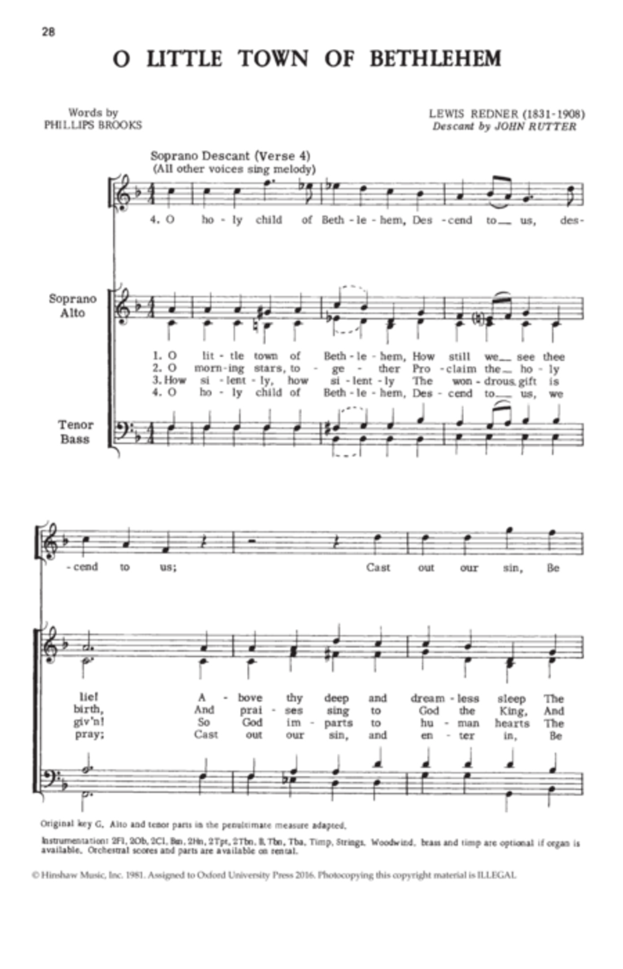 Joy to the World 4-Part scores gallery preview page 10