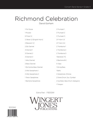 Richmond Celebration - Full Score