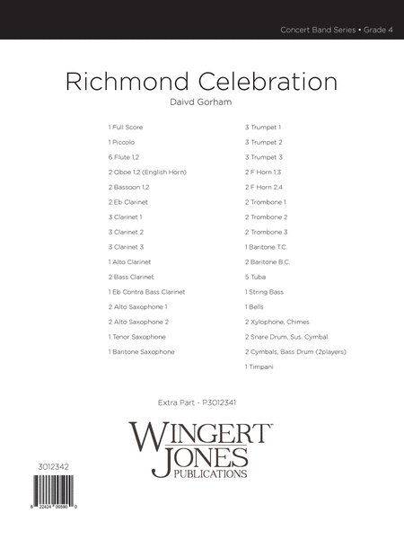 Richmond Celebration - Full Score