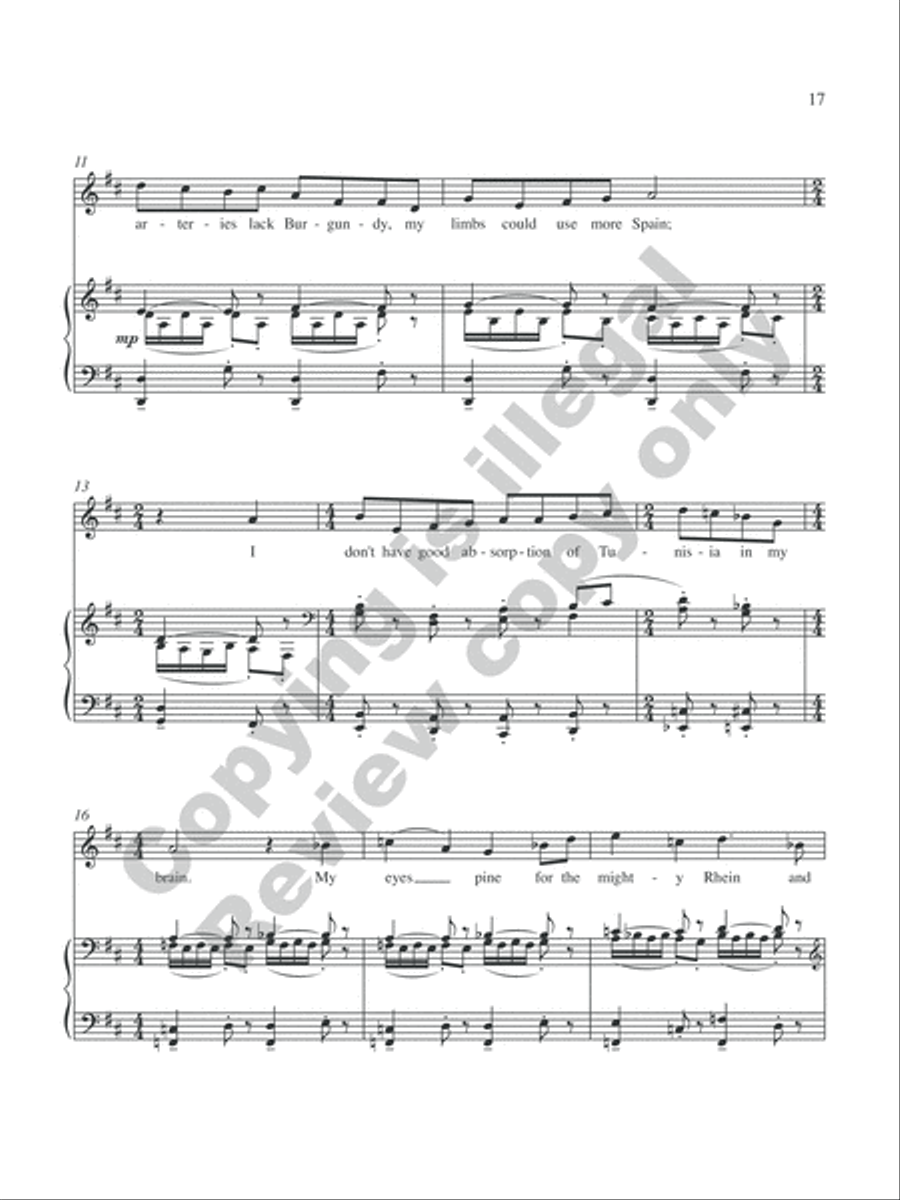 Songs of Sophistication Medium Voice scores gallery preview page 28
