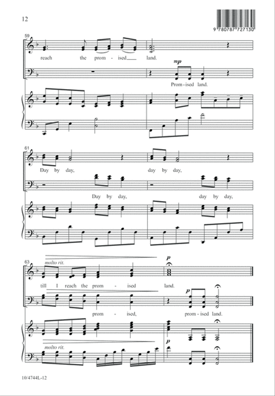 Day by Day 4-Part scores gallery preview page 12