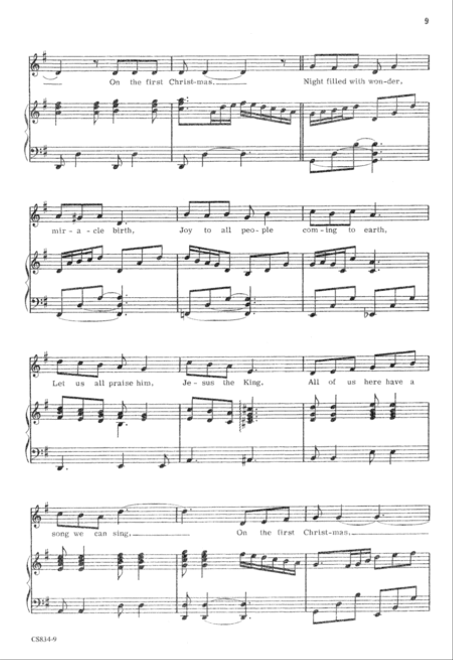 The Brightest Star Unison Choir scores gallery preview page 9