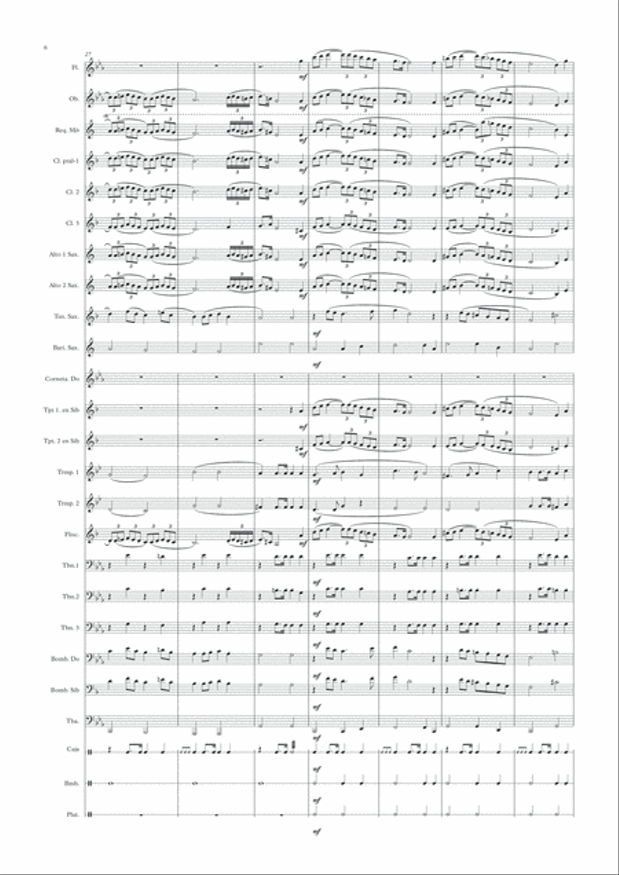 Maria Stma. De la Salud Concert Band scores gallery preview page 6