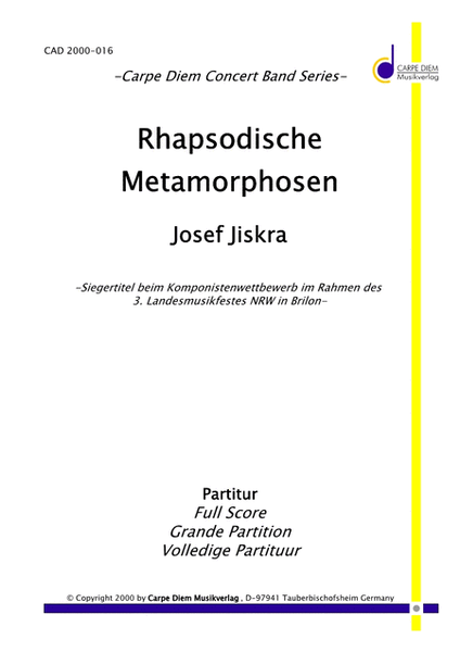 Rhapsodische Metamorphosen image number null