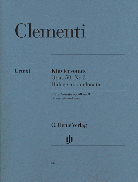 Clementi, Muzio: Piano sonata Didone abbandonata, Scena Tragica G minor op. 50,3