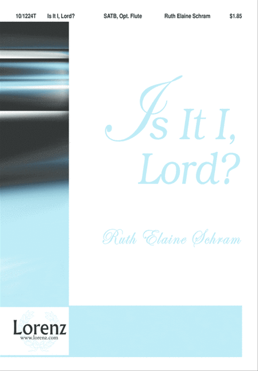 Is It I, Lord? Is It I, Lord? 4-Part scores gallery preview page 2