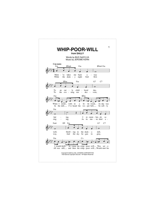 Book cover for Whip-Poor-Will