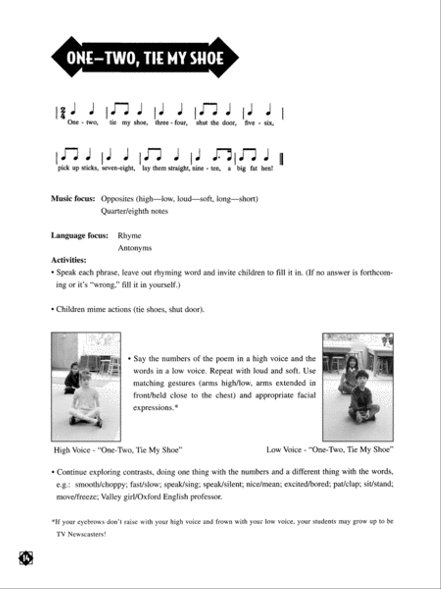 A Rhyme in Time Classroom Materials scores gallery preview page 3
