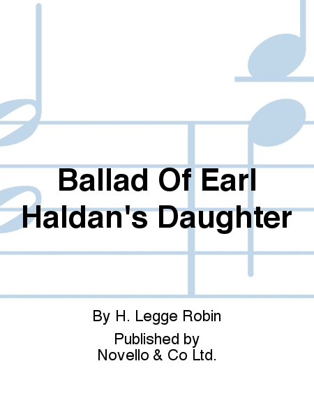 Ballad Of Earl Haldan's Daughter