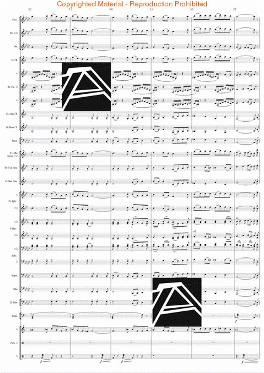 Rapsodia Borealis Woodwind Ensemble scores gallery preview page 9