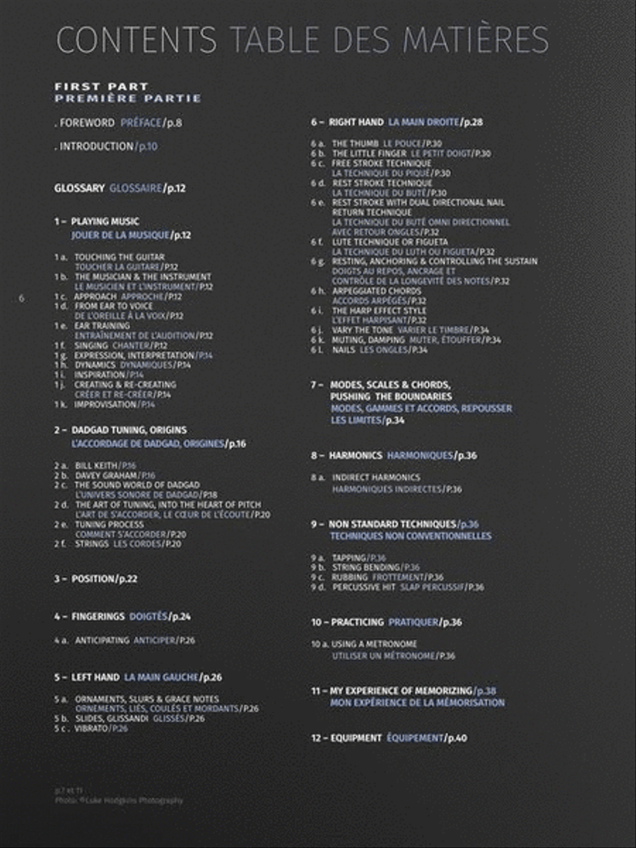 Pierre Bensusan Guitar Collection Guitar Tablature scores gallery preview page 3