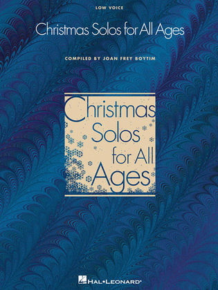 Book cover for Christmas Solos for All Ages - Low Voice