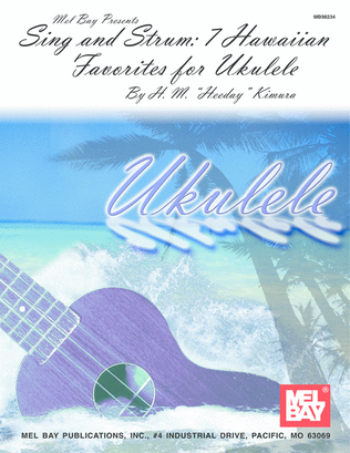 Book cover for Sing and Strum: 7 Hawaiian Favorites for Ukulele