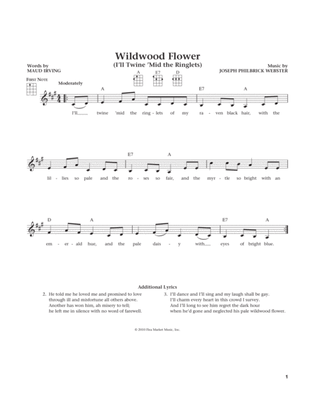 Book cover for Wildwood Flower (from The Daily Ukulele) (arr. Liz and Jim Beloff)