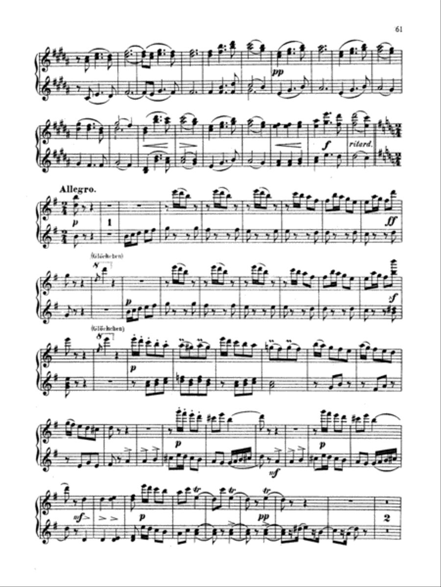 Strauss: Overtures Strauss: Overtures Piano Duet scores gallery preview page 4