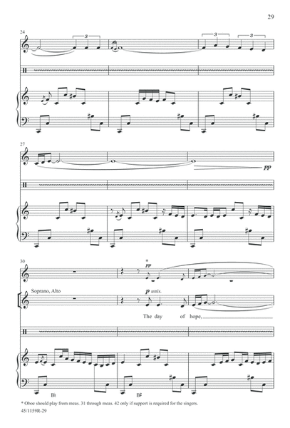 The Day of Hope - Choral/Full Score