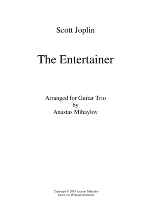Book cover for The Entertainer (Guitar trio)