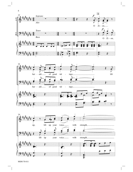 The Good Shepherd (Choral Score) image number null