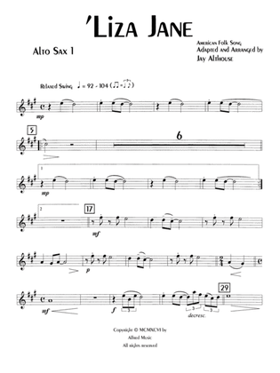 'Liza Jane: E-flat Alto Saxophone