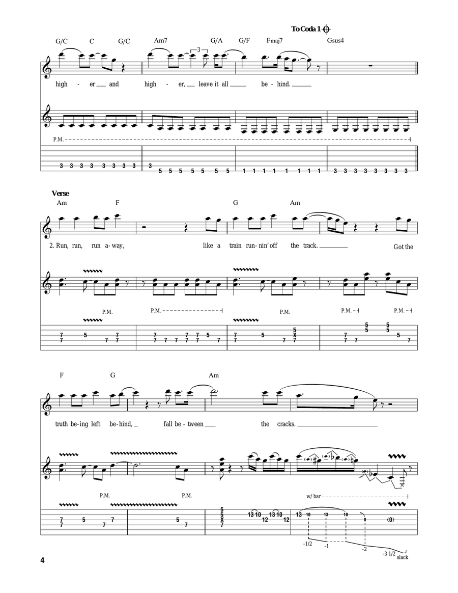 Dreams Acoustic Guitar scores gallery preview page 4