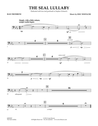The Seal Lullaby - Bass Trombone