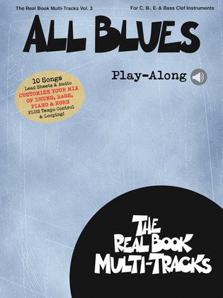 Book cover for All Blues Play-Along