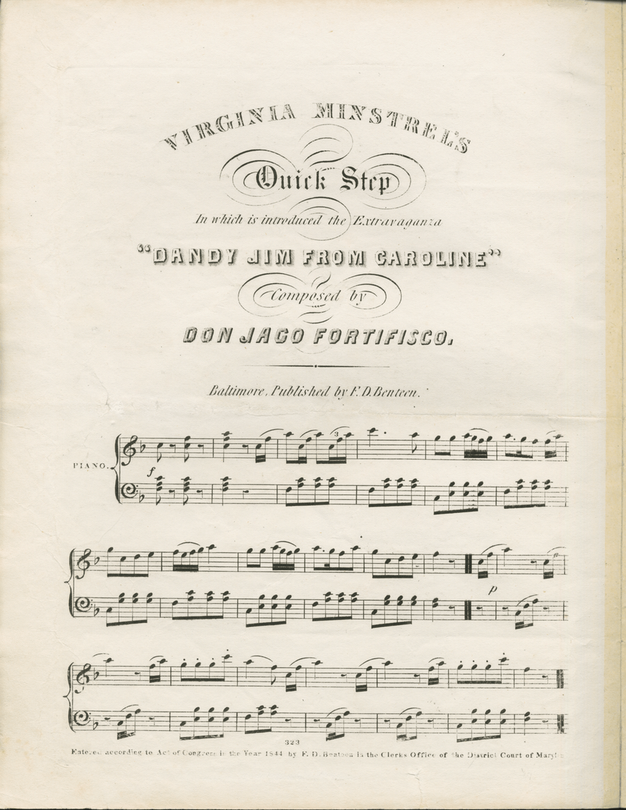 Virginia Minstrel's Quick Step