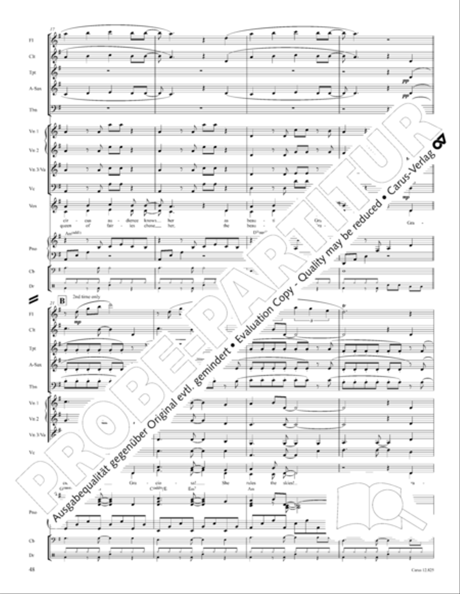 Circus Allegro Circus Allegro Choir scores gallery preview page 49