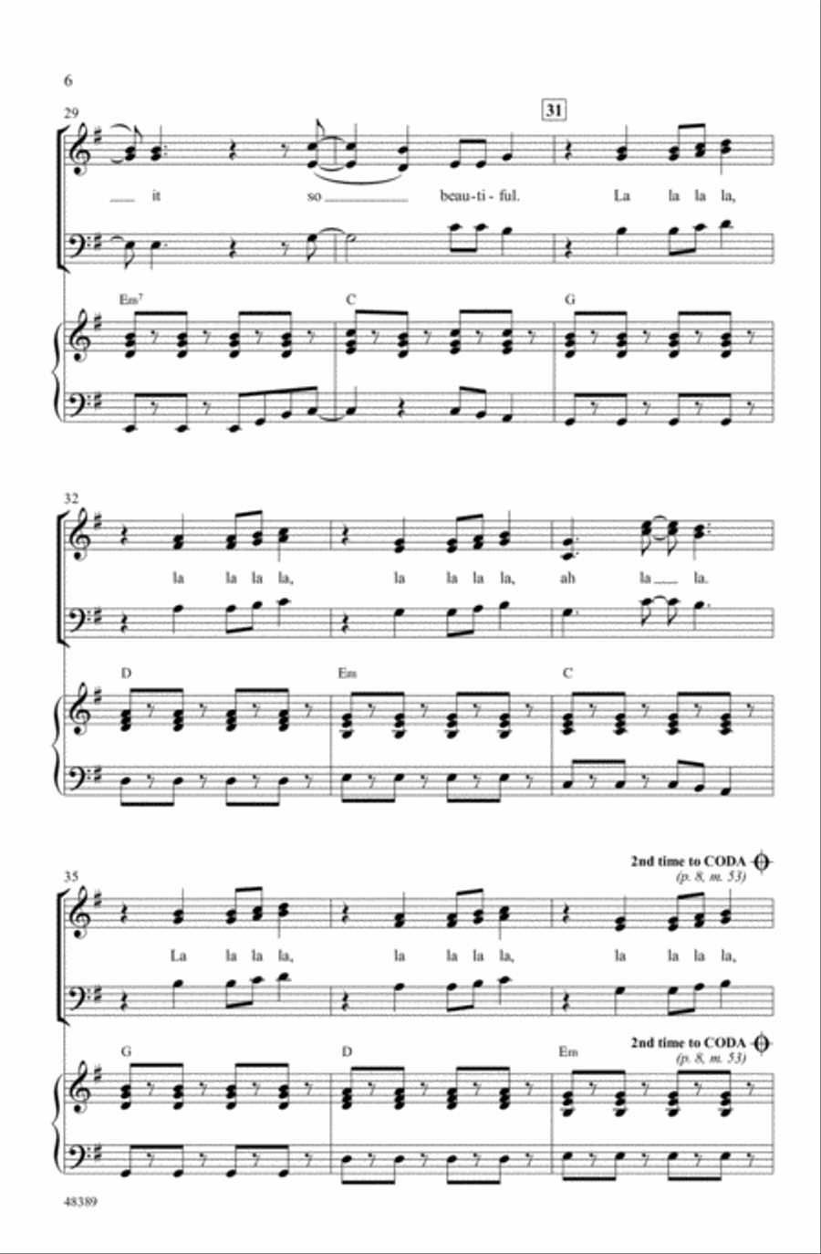Snow Globe Snow Globe Choir scores gallery preview page 5