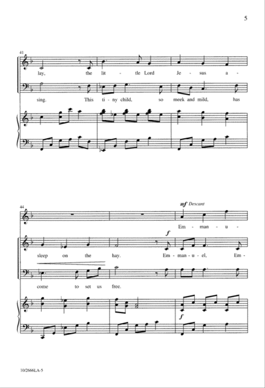 Emmanuel 3-Part scores gallery preview page 6