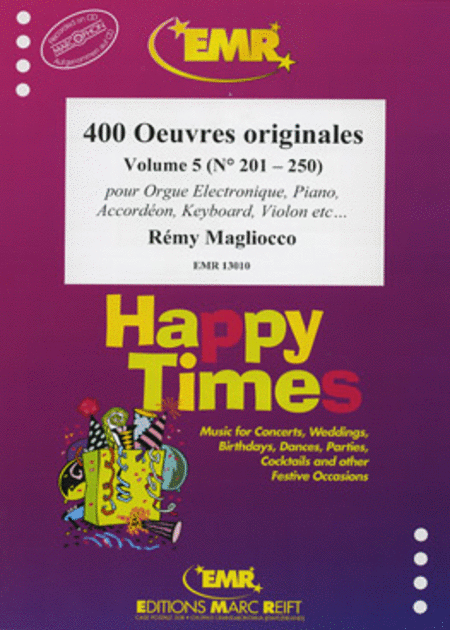 400 Oeuvres Originales Vol. 5