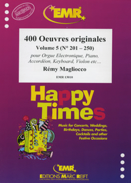 400 Oeuvres Originales Volume 5