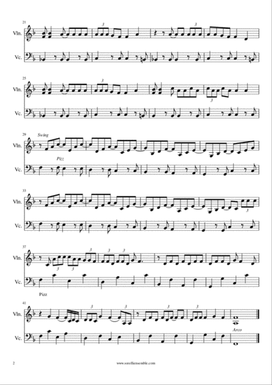Better Together Better Together String Duet scores gallery preview page 2