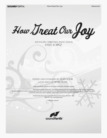 How Great Our Joy - Digital Download