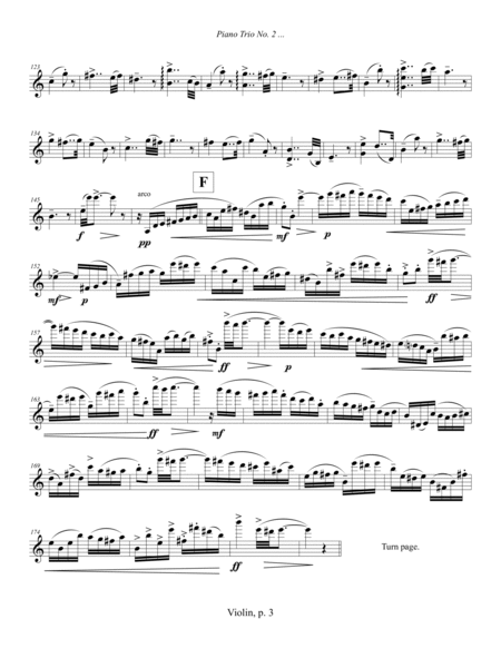 Piano Trio No. 2 ... Shosty-Bach Suite (2012, rev. 2013) violin