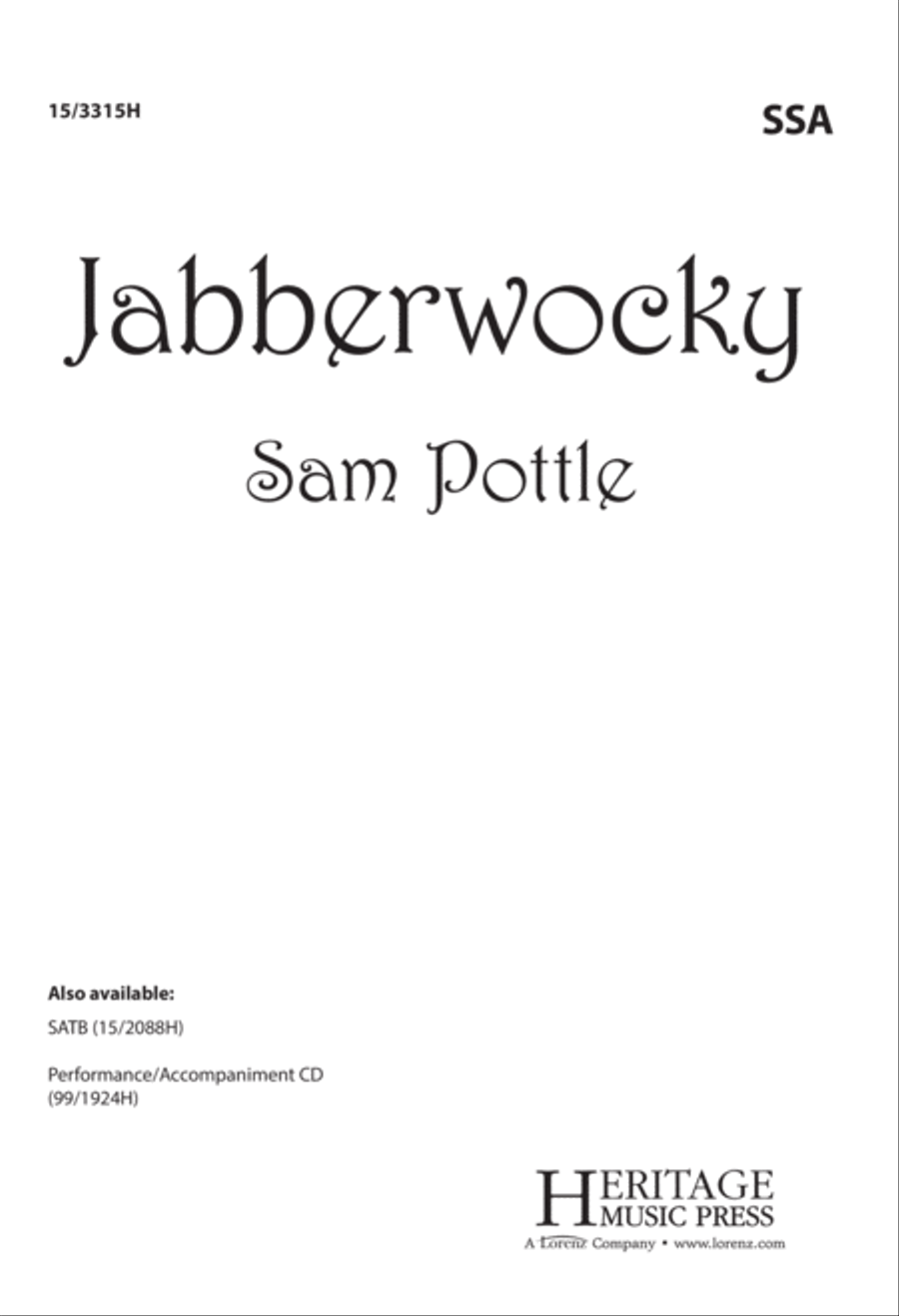 Jabberwocky SSA scores gallery preview page 1