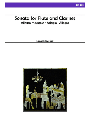 Book cover for Sonata for Flute and Clarinet