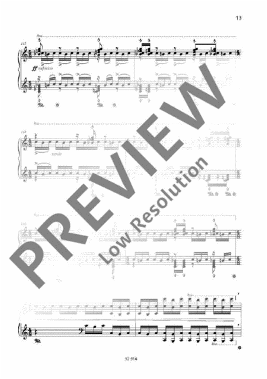 Sonata Piano Solo scores gallery preview page 12