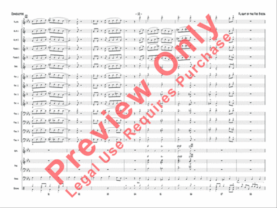 Flight of the Foo Birds Jazz Ensemble scores gallery preview page 27