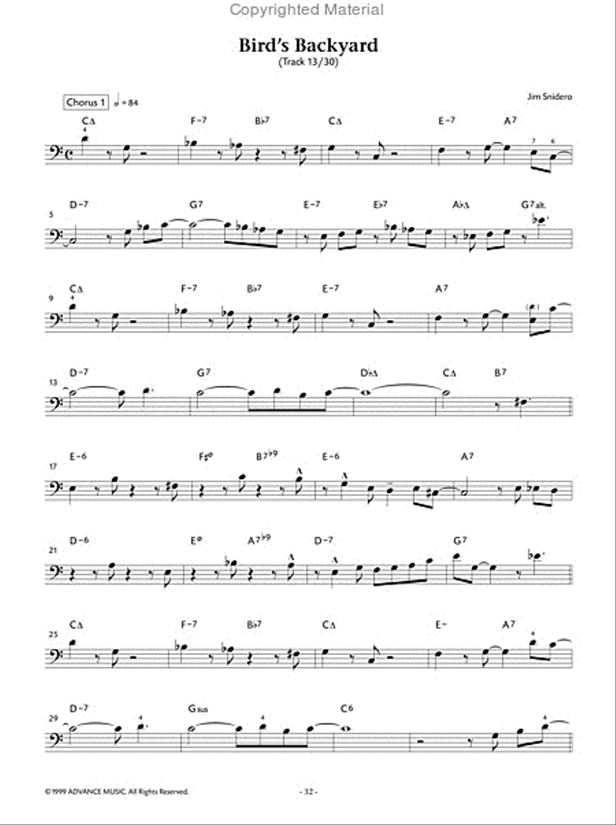 Easy Jazz Conception Trombone Trombone scores gallery preview page 14